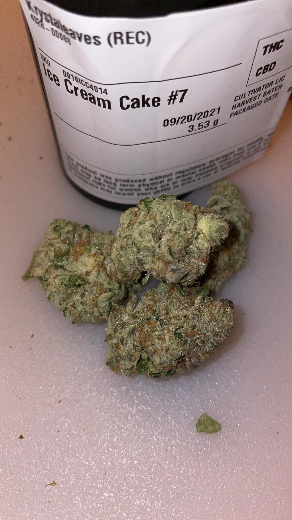 Ice Cream Cake THCa Flower